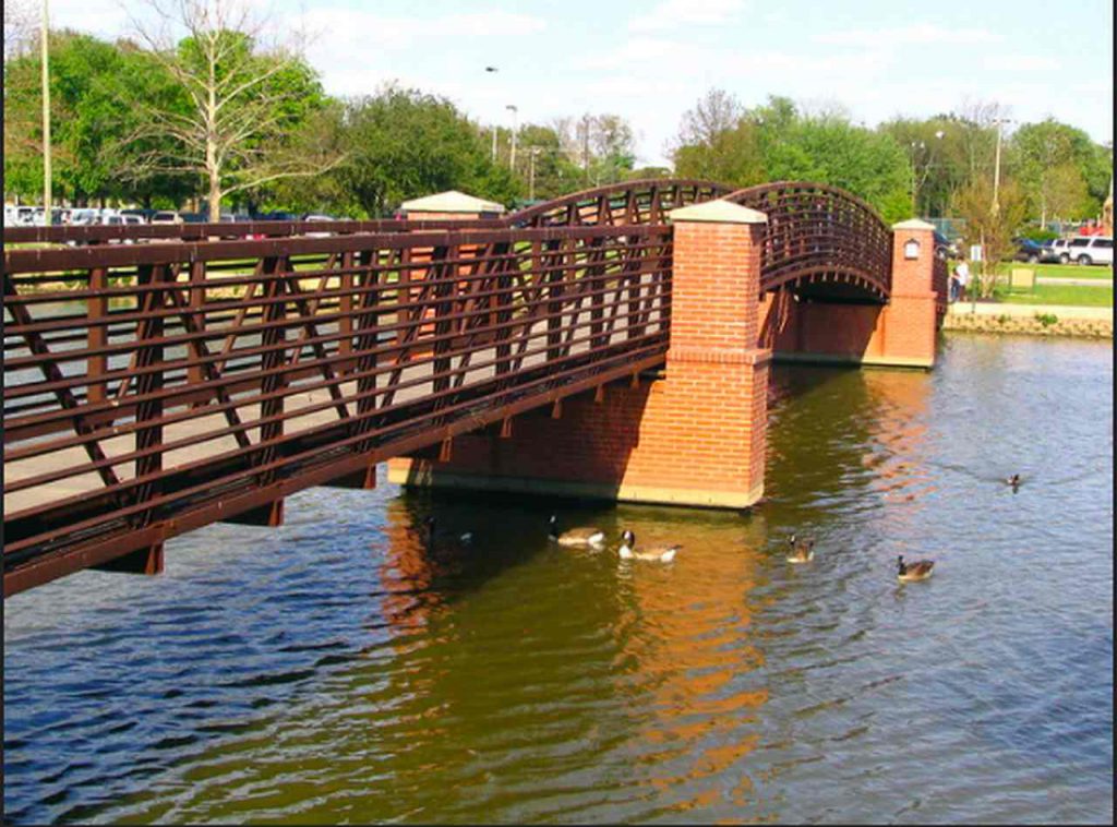 Drakes Creek Park Pedestrian Bridge